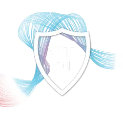 Schild mit "OT IOT" Symbol, umgeben von roten und blauen Linien, die die Vernetzung im **iot industrial** Bereich darstellen.