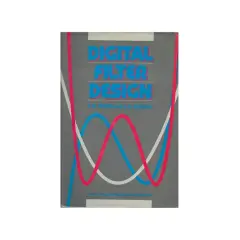 Buchcover "Digital Filter Design" mit stilisierten Wellenformen.